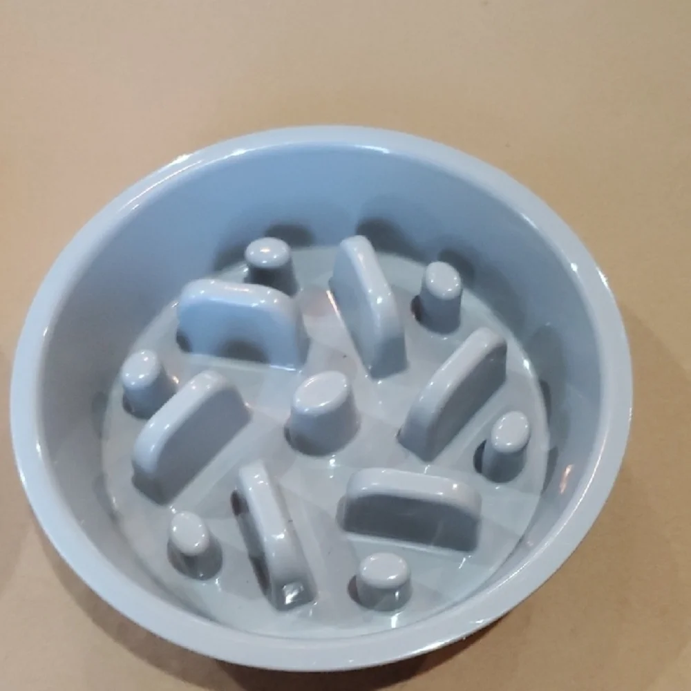 Dog Bowls 3 White,  Gray  And Blue for Healthy Feeding